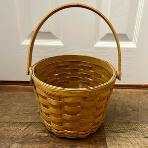 Longaberger 2003 Medium Round Basket with Handles